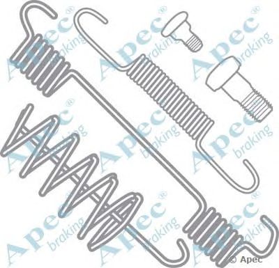 APEC BRAKING kit2027 -  Комплектующие, тормозная колодка